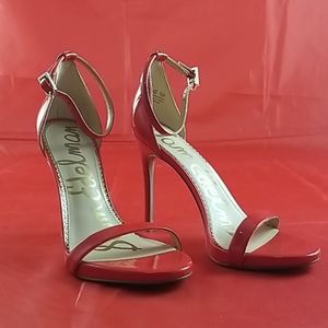 Sam Edelman Ariella Red patent leather heels sz 7